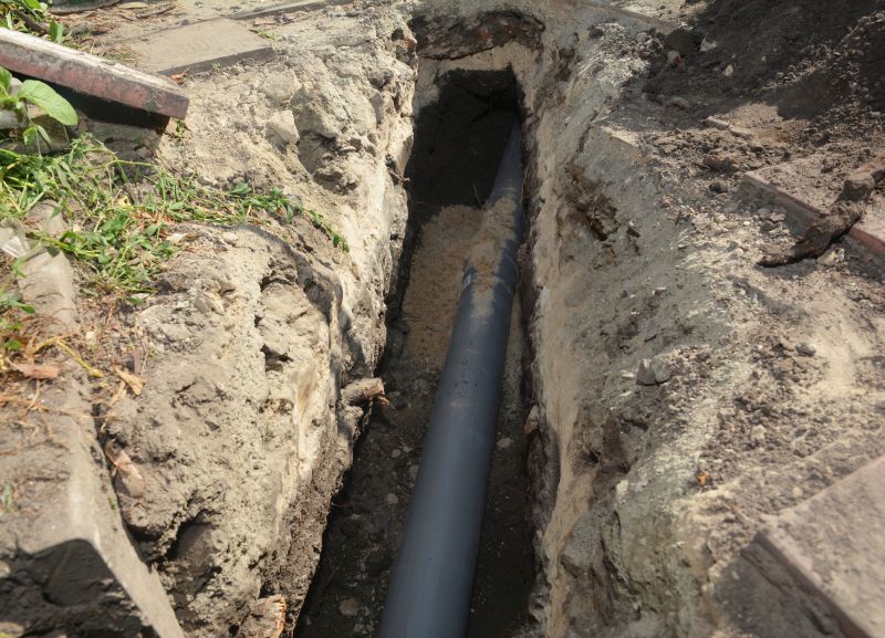 Buried Gutter Drainage Service