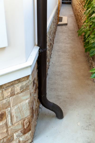 Belowground Gutter Drainage